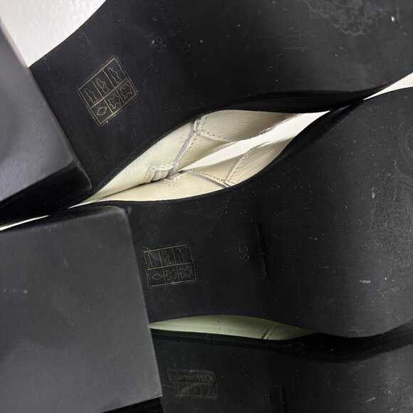 FREE PEOPLE Ruby Platform Bootie in White Size 9US / 39EU - Picture 7 of 8